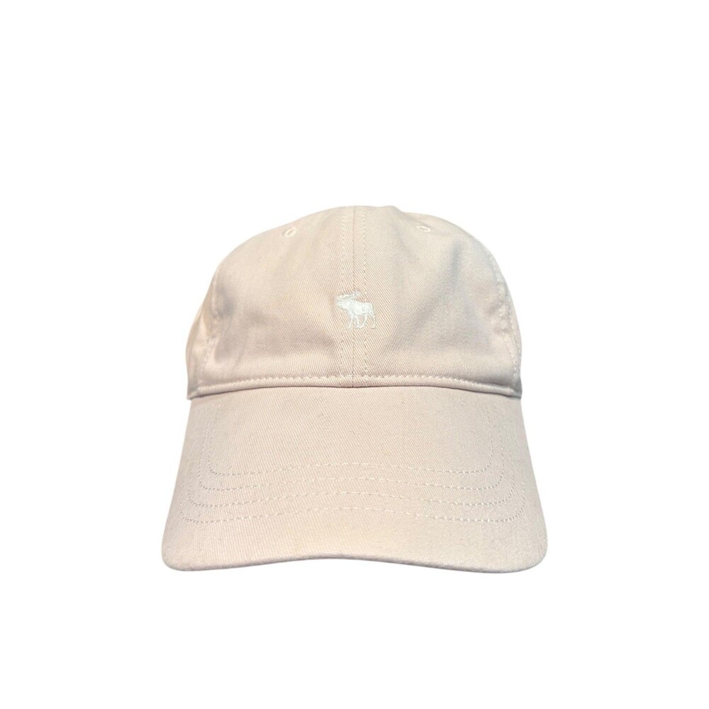 Abercrombie & Fitch Small Moose Logo Strapback Buckle Dad Hat Y2K